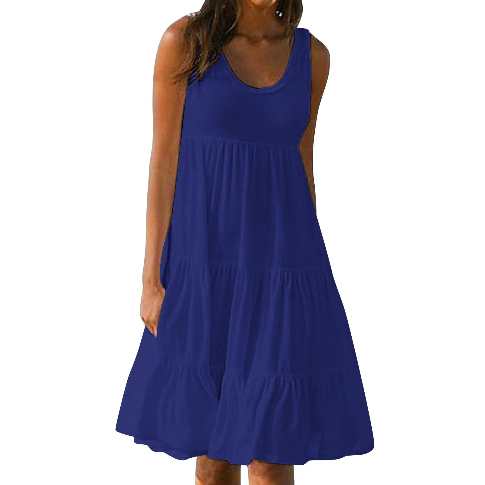 SMihono Sundresses for Women Casual Beach 2026 Sleeveless Resort Wear ...